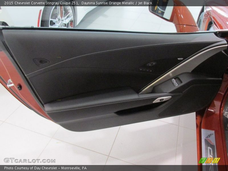 Daytona Sunrise Orange Metallic / Jet Black 2015 Chevrolet Corvette Stingray Coupe Z51