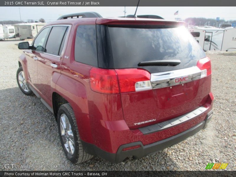 Crystal Red Tintcoat / Jet Black 2015 GMC Terrain SLE