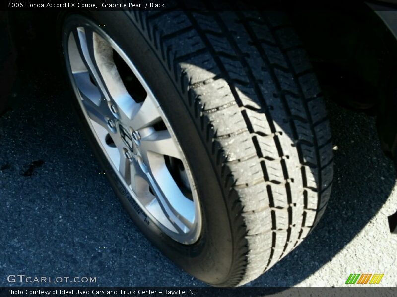 Graphite Pearl / Black 2006 Honda Accord EX Coupe
