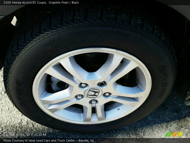 Graphite Pearl / Black 2006 Honda Accord EX Coupe