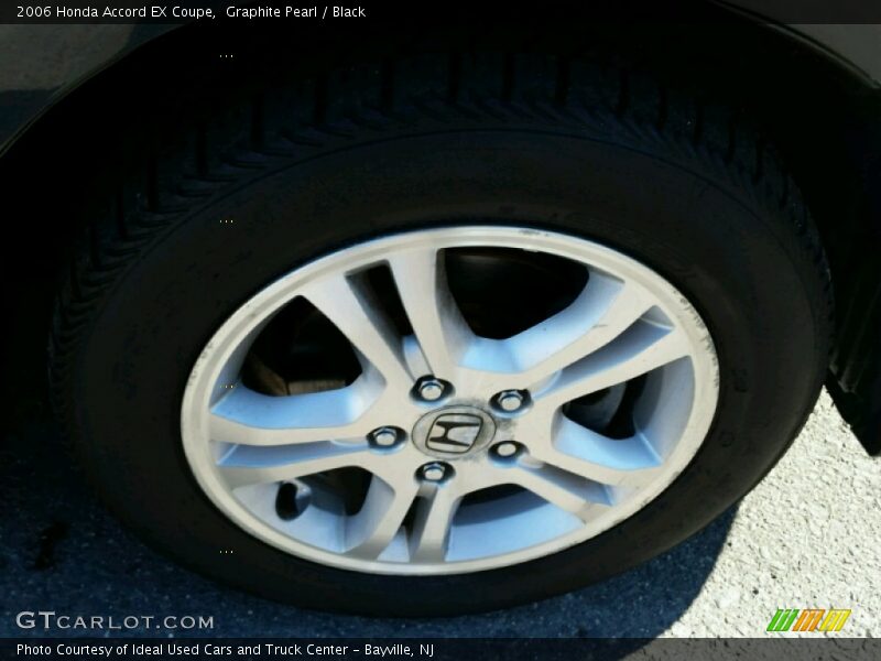 Graphite Pearl / Black 2006 Honda Accord EX Coupe