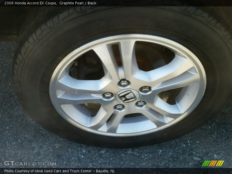 Graphite Pearl / Black 2006 Honda Accord EX Coupe