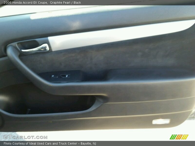 Graphite Pearl / Black 2006 Honda Accord EX Coupe