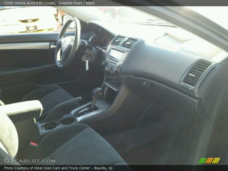 Graphite Pearl / Black 2006 Honda Accord EX Coupe