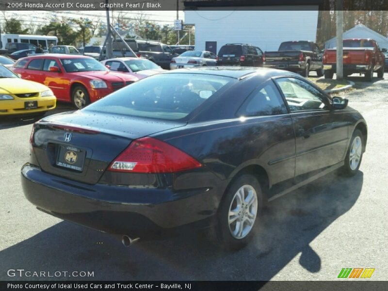 Graphite Pearl / Black 2006 Honda Accord EX Coupe