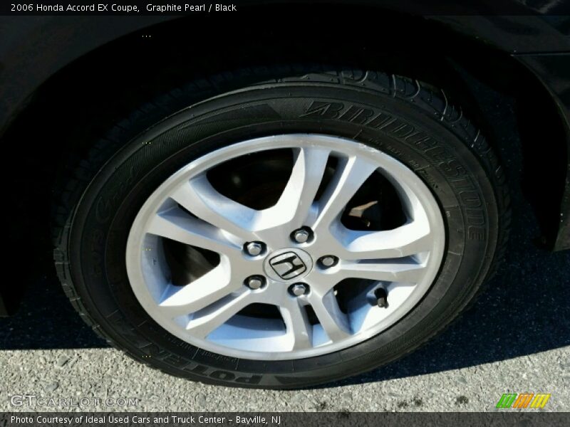 Graphite Pearl / Black 2006 Honda Accord EX Coupe
