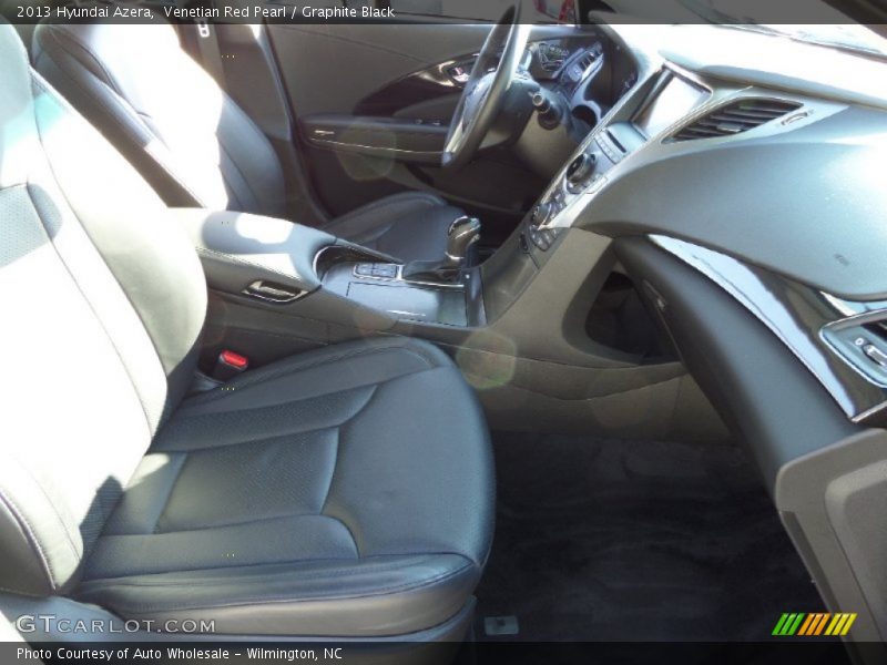 Venetian Red Pearl / Graphite Black 2013 Hyundai Azera