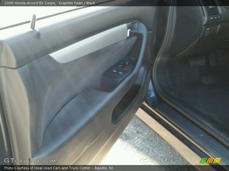 Graphite Pearl / Black 2006 Honda Accord EX Coupe