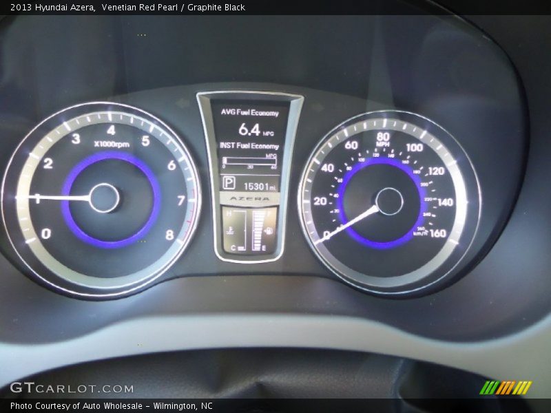 Venetian Red Pearl / Graphite Black 2013 Hyundai Azera