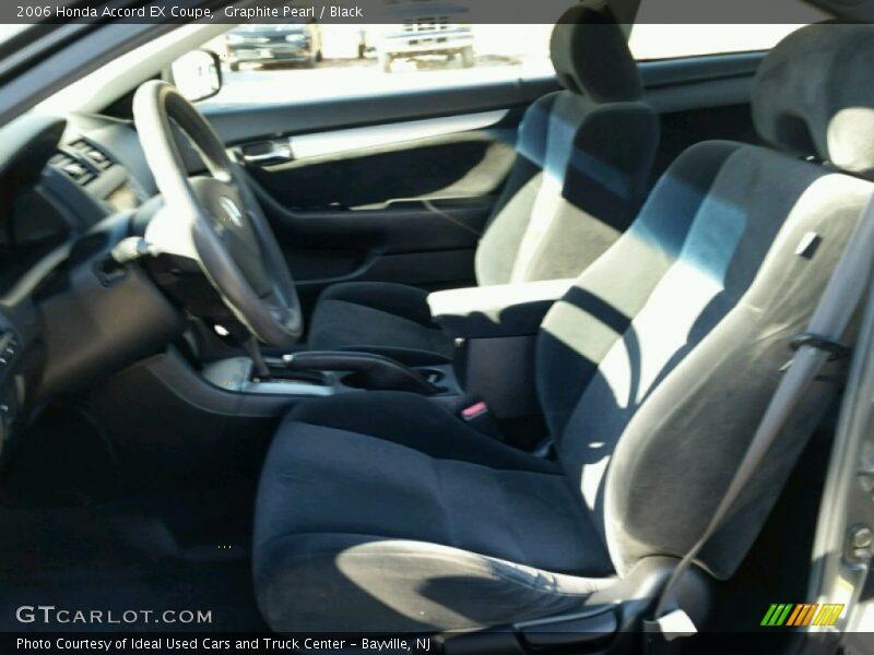 Graphite Pearl / Black 2006 Honda Accord EX Coupe