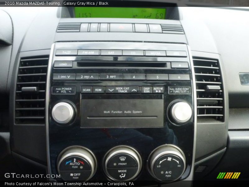 Galaxy Gray Mica / Black 2010 Mazda MAZDA5 Touring