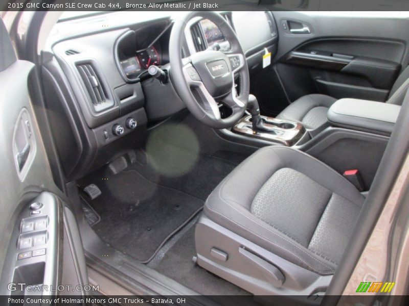  2015 Canyon SLE Crew Cab 4x4 Jet Black Interior