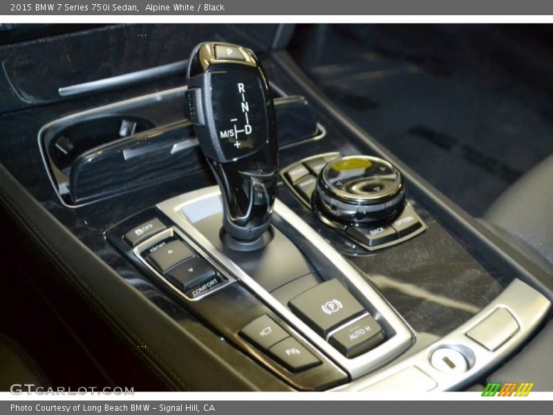 Alpine White / Black 2015 BMW 7 Series 750i Sedan