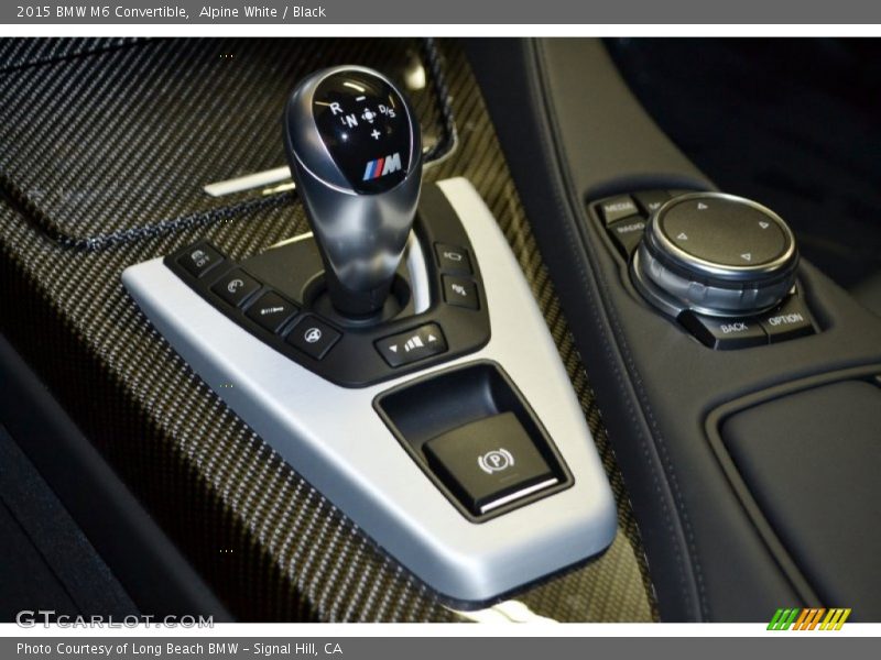 Alpine White / Black 2015 BMW M6 Convertible