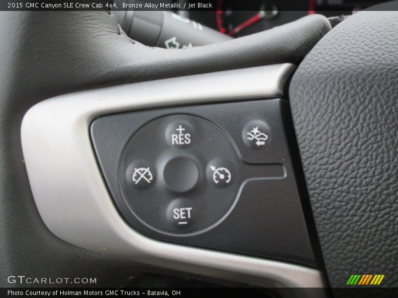 Bronze Alloy Metallic / Jet Black 2015 GMC Canyon SLE Crew Cab 4x4