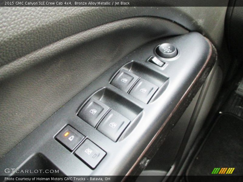 Bronze Alloy Metallic / Jet Black 2015 GMC Canyon SLE Crew Cab 4x4