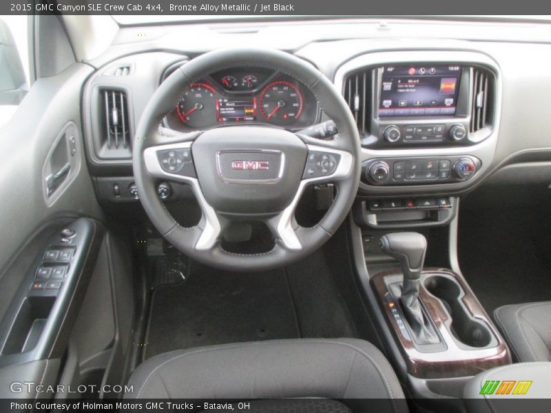Bronze Alloy Metallic / Jet Black 2015 GMC Canyon SLE Crew Cab 4x4