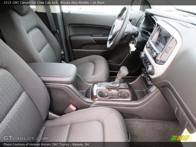 Bronze Alloy Metallic / Jet Black 2015 GMC Canyon SLE Crew Cab 4x4