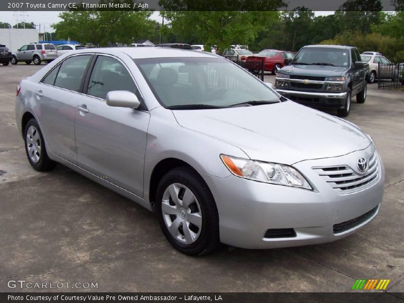 Titanium Metallic / Ash 2007 Toyota Camry CE
