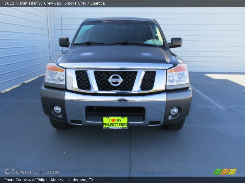 Smoke Gray / Charcoal 2011 Nissan Titan SV Crew Cab