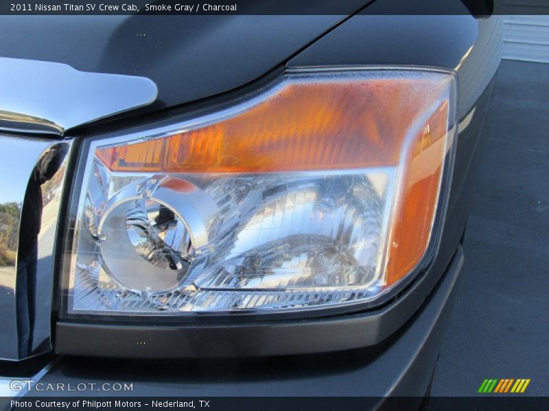 Smoke Gray / Charcoal 2011 Nissan Titan SV Crew Cab
