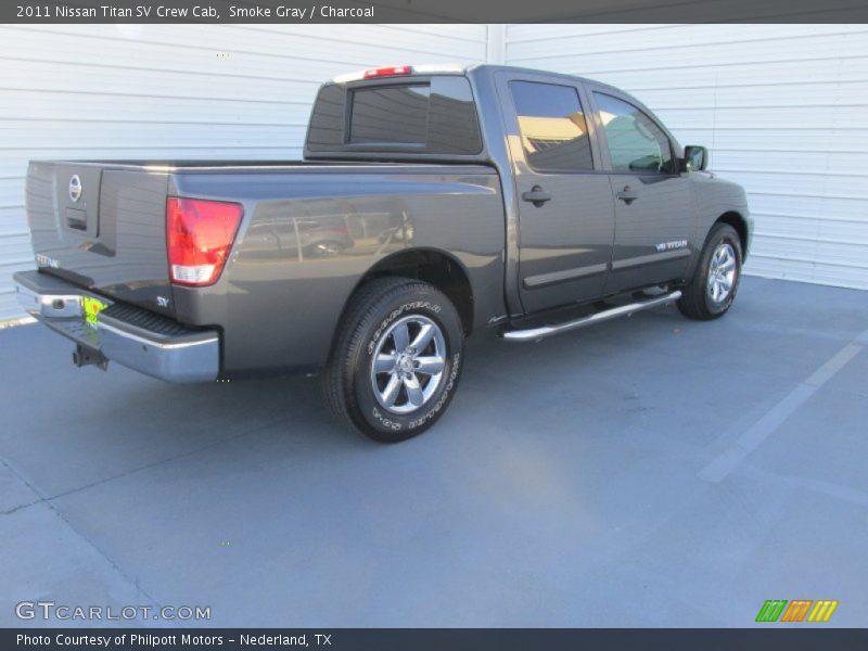 Smoke Gray / Charcoal 2011 Nissan Titan SV Crew Cab