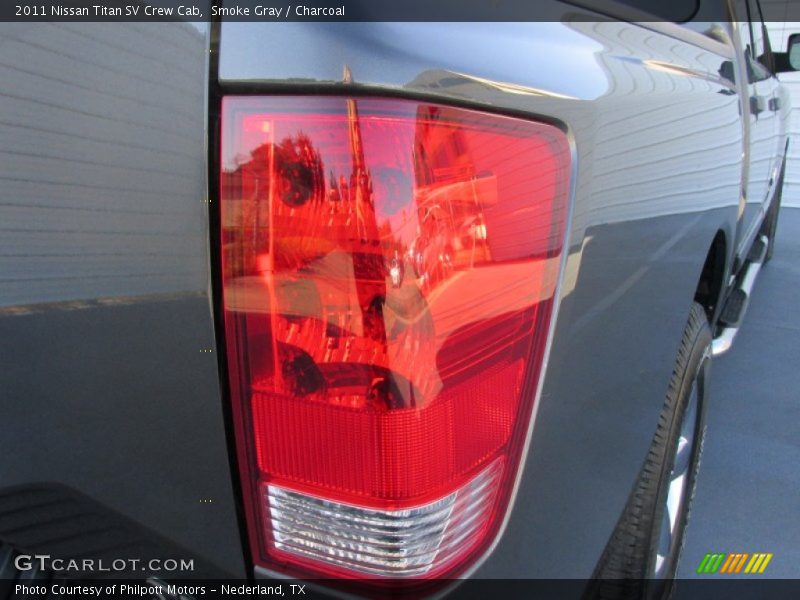 Smoke Gray / Charcoal 2011 Nissan Titan SV Crew Cab