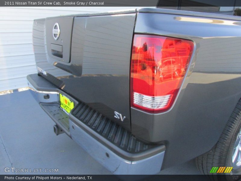 Smoke Gray / Charcoal 2011 Nissan Titan SV Crew Cab