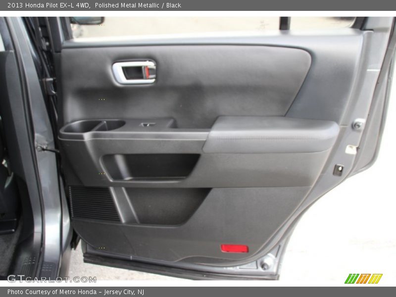 Polished Metal Metallic / Black 2013 Honda Pilot EX-L 4WD