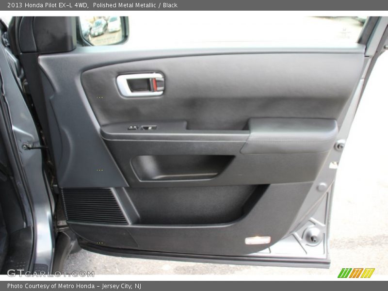 Polished Metal Metallic / Black 2013 Honda Pilot EX-L 4WD