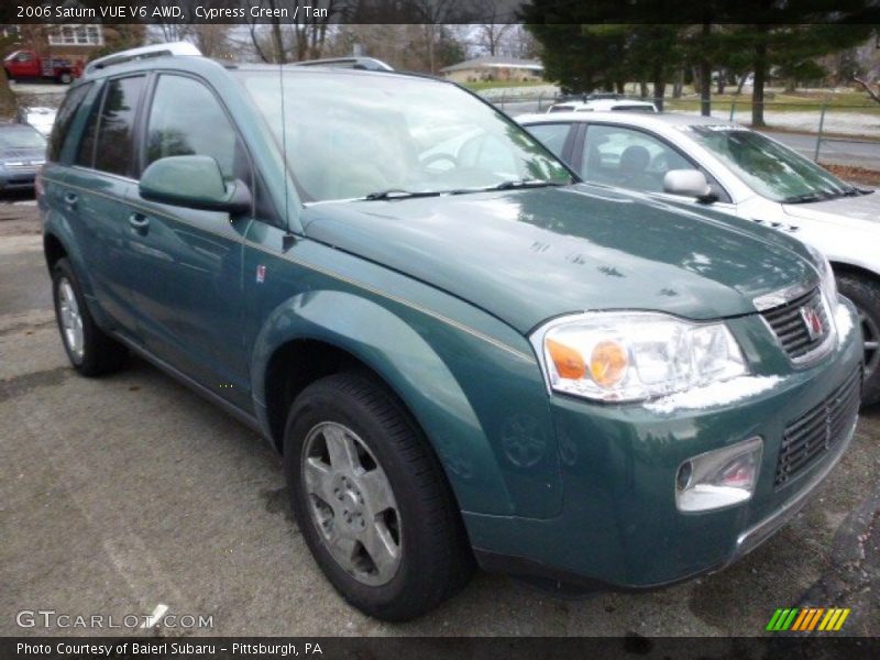 Cypress Green / Tan 2006 Saturn VUE V6 AWD