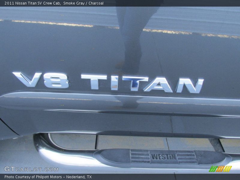 Smoke Gray / Charcoal 2011 Nissan Titan SV Crew Cab