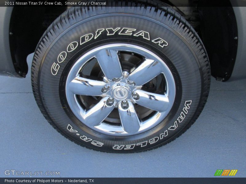 Smoke Gray / Charcoal 2011 Nissan Titan SV Crew Cab