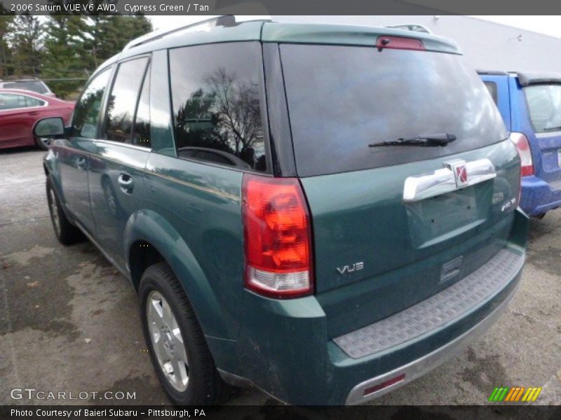 Cypress Green / Tan 2006 Saturn VUE V6 AWD