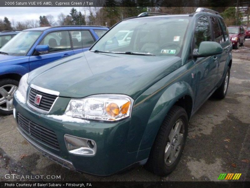 Cypress Green / Tan 2006 Saturn VUE V6 AWD
