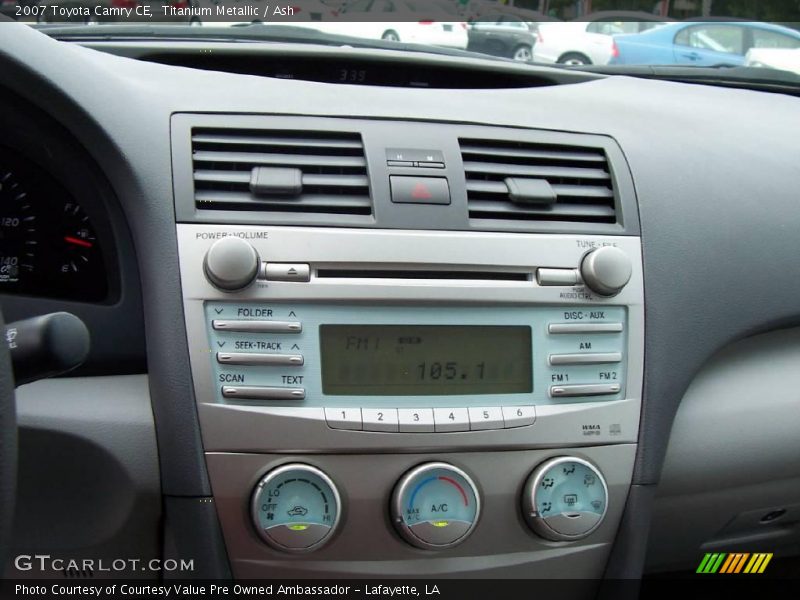 Titanium Metallic / Ash 2007 Toyota Camry CE