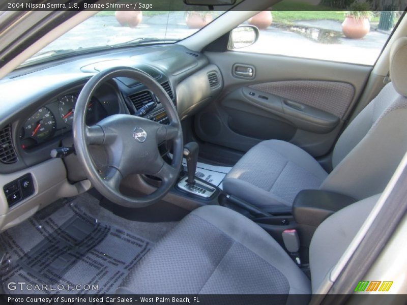 Bronze Shimmer / Sage 2004 Nissan Sentra 1.8