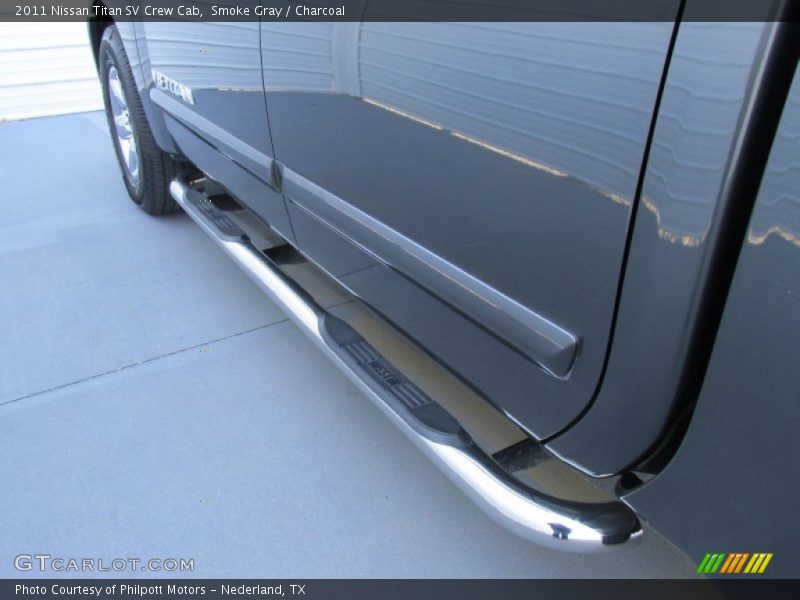 Smoke Gray / Charcoal 2011 Nissan Titan SV Crew Cab