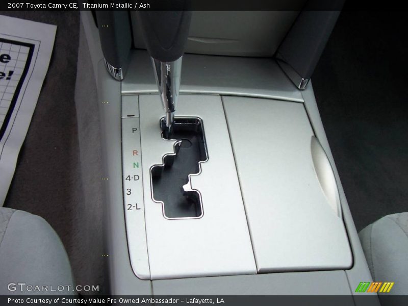 Titanium Metallic / Ash 2007 Toyota Camry CE