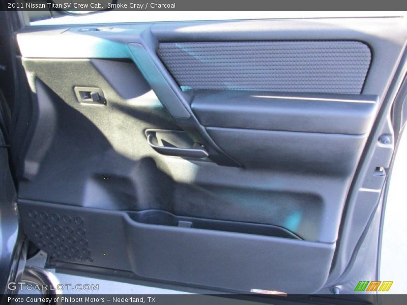 Smoke Gray / Charcoal 2011 Nissan Titan SV Crew Cab