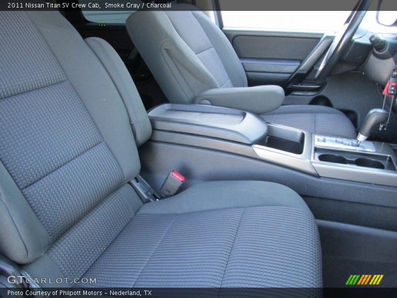Smoke Gray / Charcoal 2011 Nissan Titan SV Crew Cab