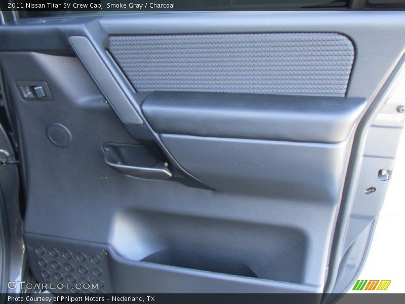 Smoke Gray / Charcoal 2011 Nissan Titan SV Crew Cab