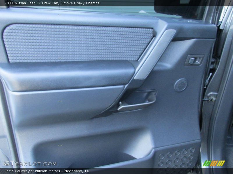 Smoke Gray / Charcoal 2011 Nissan Titan SV Crew Cab