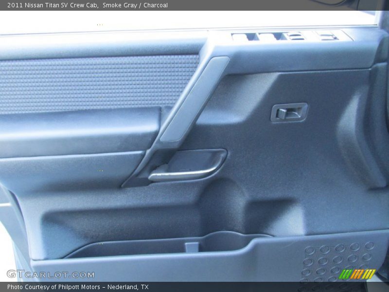 Smoke Gray / Charcoal 2011 Nissan Titan SV Crew Cab