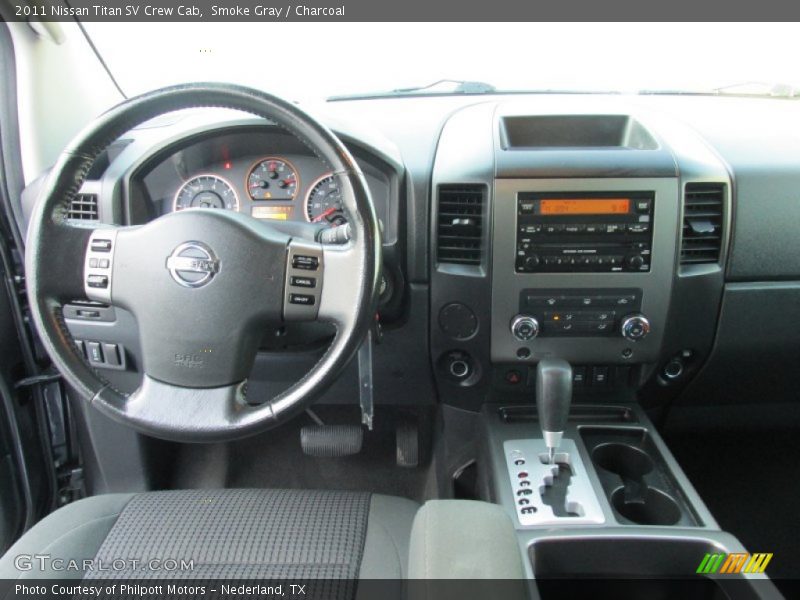 Smoke Gray / Charcoal 2011 Nissan Titan SV Crew Cab