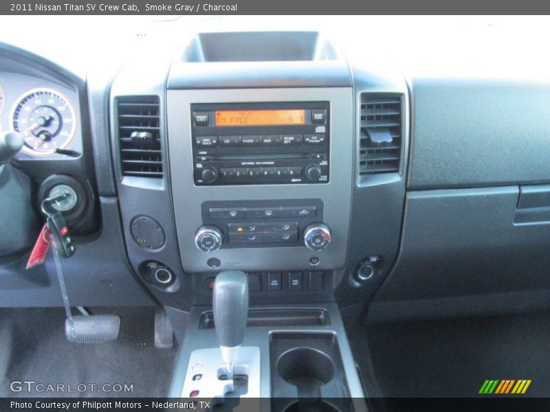 Smoke Gray / Charcoal 2011 Nissan Titan SV Crew Cab