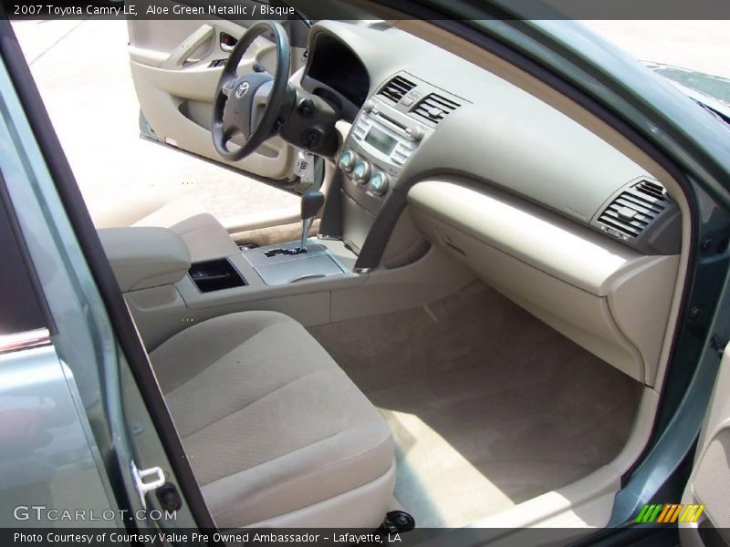 Aloe Green Metallic / Bisque 2007 Toyota Camry LE