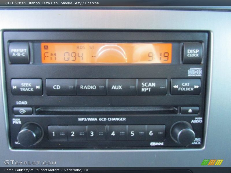 Smoke Gray / Charcoal 2011 Nissan Titan SV Crew Cab