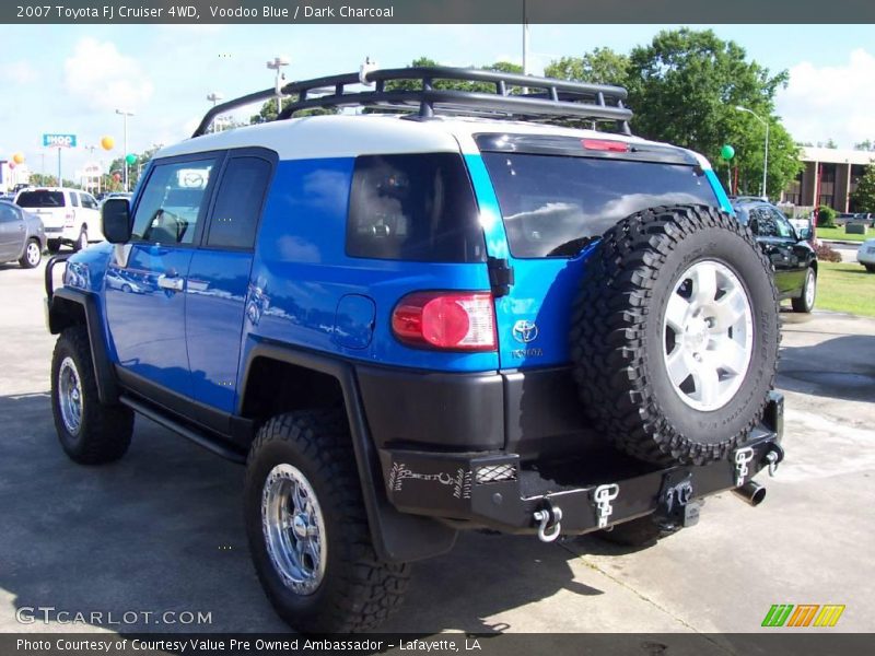 Voodoo Blue / Dark Charcoal 2007 Toyota FJ Cruiser 4WD