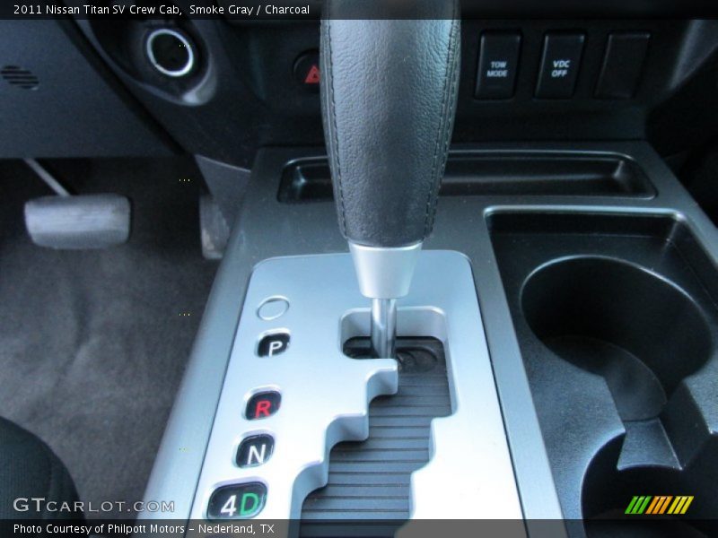 Smoke Gray / Charcoal 2011 Nissan Titan SV Crew Cab
